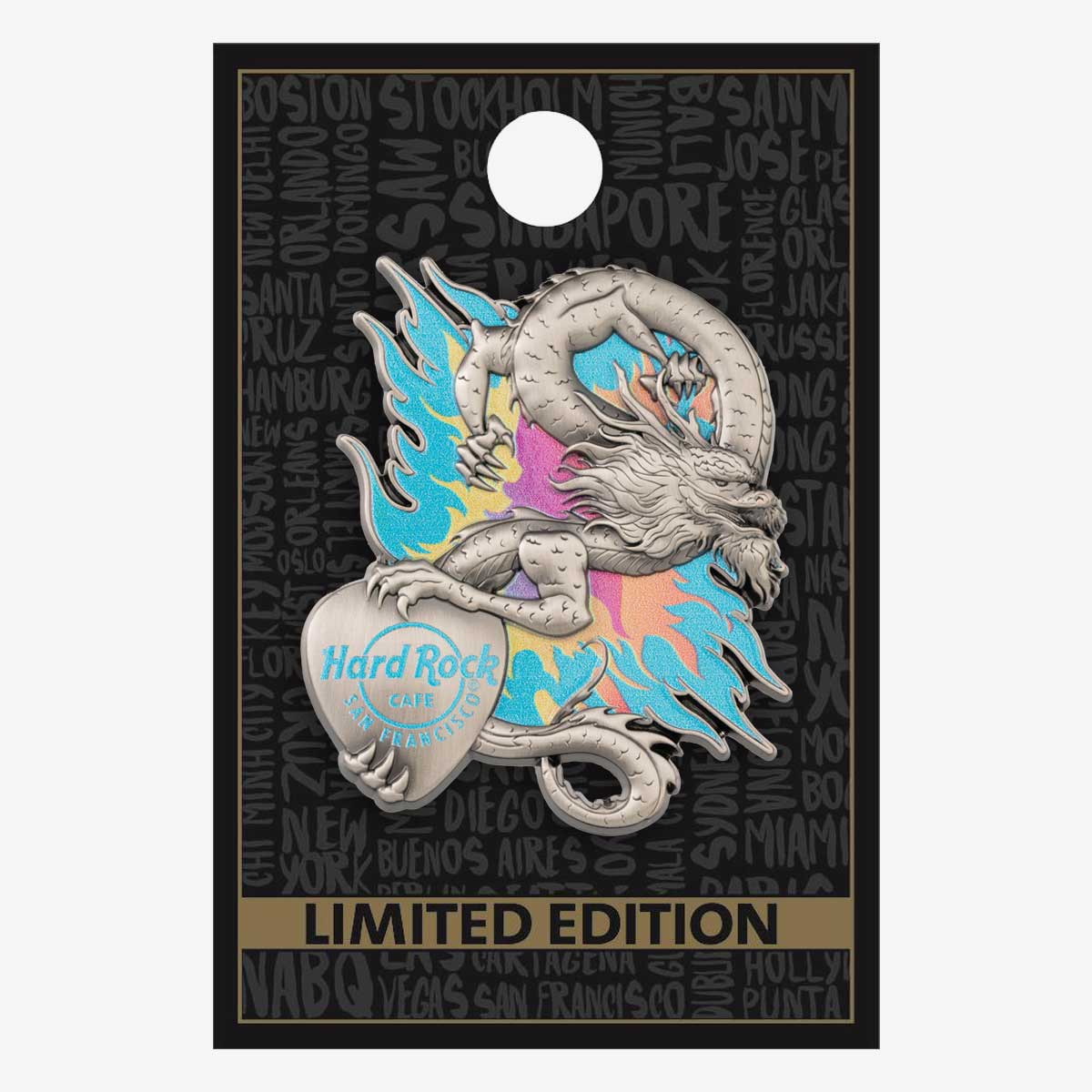 3D Asia Dragon Pin image number 2